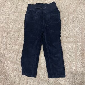 Hanna Andersson Children's Dark Blue Corduroy Trousers
